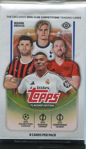 2024-25 Topps UEFA Club Competitions Soccer Hobby, Pack