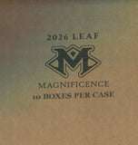 2026 Leaf Magnificence Multi-Sport Hobby, 10 Box Case *RELEASES 4/29*