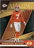 2024 Harrison Butker Panini Illusions AMAZING GOLD 11/25 #23 Kansas City Chiefs