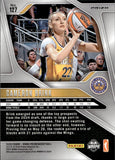 2024 Cameron Brink Panini Prizm BLUE VELOCITY PRIZM ROOKIE RC #127 Los Angeles Sparks 1