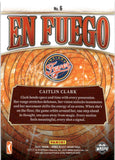 2025 Caitlin Clark Panini Select EN FUEGO #6 Indiana Fever 2