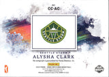 2025 Alysha Clark Panini Impeccable WNBA CANVAS CREATIONS AUTOGRAPH 35/99 AUTO #CC-AC Seattle Storm