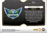 2025 Paige Bueckers Panini Select SNAPSHOTS ROOKIE RC #2 Dallas Wings