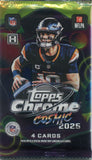 2025 Topps Cosmic Chrome Football Hobby, Pack *RELEASES 6/19*