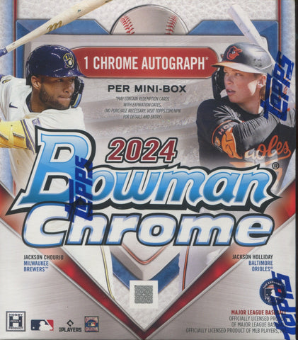 2024 Bowman Chrome Baseball Hobby, Mini-Box