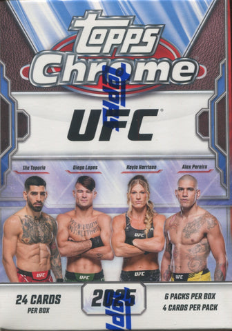 2025 Topps Chrome UFC Blaster, Box