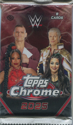 2025 Topps WWE Chrome Hobby, Pack