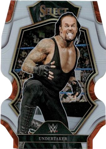 2023 Undertaker Panini Select HOLO SILVER PREMIER LEVEL DIE CUT #152 WWE Legend