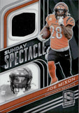 2022 Joe Mixon Panini Spectra SUNDAY SPECTACLE PRIZM JERSEY RELIC 78/99 #SS-JMI Cincinnati Bengals
