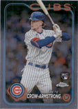 2024 Pete Crow-Armstrong Topps Chrome ROOKIE RC #16 Chicago Cubs