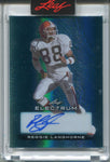 2024 Reggie Langhorne Leaf Electrum LIGHT BLUE AUTO 4/6 AUTOGRAPH #BA-RL2 Cleveland Browns