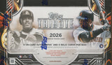 2026 Topps Tribute Baseball Hobby, 4 Box Case
