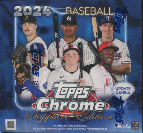 2024 Topps Chrome Update Sapphire Edition Baseball Hobby, Box