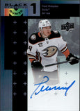 2023-24 Pavel Mintyukov Upper Deck Clear Cut BLACK DIAMOND MYRIAD ROOKIE AUTOGRAPH RC AUTO #BDM-PM Anaheim Ducks