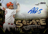 2025 Albert Pujols Topps Stadium Club SAVAGE SLUGGERS AUTOGRAPH AUTO #SS-AP St. Louis Cardinals