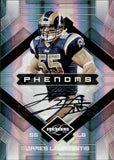 2009 James Laurinaitis Donruss Limited PHENOMS ROOKIE AUTOGRAPH 100/299 RC AUTO #177 St. Louis Rams