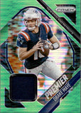 2025 Drake Maye Panini Prizm NEON GREEN PULSAR PRIZM PREMIER JERSEY #PJY-DME New England Patriots