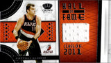 2020-21 Arvydas Sabonis Panini Crown Royale HALL OF FAME JERSEY RELIC #HF-ARV Portland Trail Blazers HOF