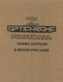 2025 Leaf Optichrome Football Jumbo, 8 Box Case *RELEASES 9/3*