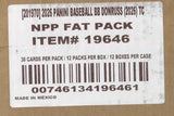 2026 Panini Donruss Baseball, 12 Jumbo Value Fat Pack Box Case
