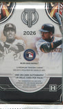 2026 Topps Tribute Baseball Hobby, Pack