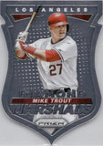 2015 Mike Trout Panini Prizm DIAMOND MARSHALS #1 Los Angeles Angels