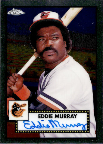 2021 Eddie Murray Topps Chrome Platinum Anniversary AUTOGRAPH AUTO #PA-EM Baltimore Orioles