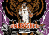 2023-24 LeBron James Panini Donruss UNLEASHED PURPLE #1 Los Angeles Lakers