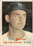 1957 Don Larsen Topps #175 New York Yankees