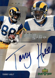 2000 Torry Holt Upper Deck MVP PROSIGN AUTOGRAPH AUTO #TH St. Louis Rams