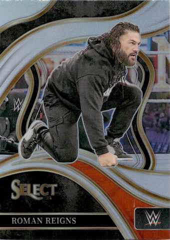 2024 Roman Reigns Panini Select WWE SP RINGSIDE SILVER #241 Monday Night Raw