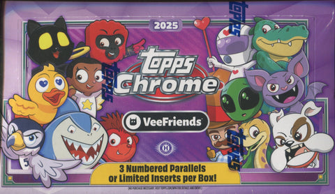 2025 Topps VeeFriends Chrome Hobby, Box
