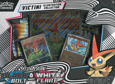 Pokemon Scarlet & Violet Unova Victini Illustration, Collection Box