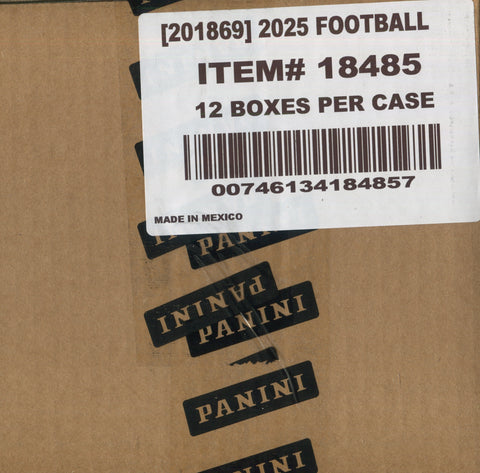 2025 Panini Donruss Elite Football Hobby, 12 Box Case