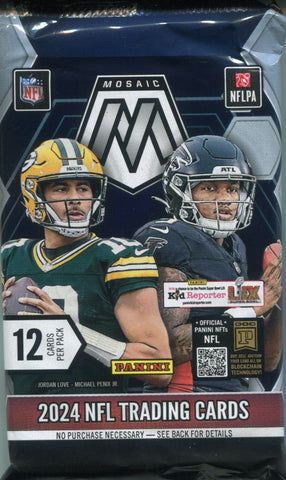 2024 Panini Mosaic Football No Huddle, Pack