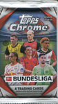2024-25 Topps Chrome Bundesliga Soccer Hobby, Pack