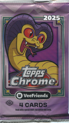 2025 Topps VeeFriends Chrome Hobby, Pack