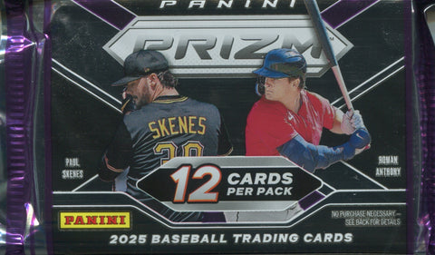 2025 Panini Prizm Baseball Hobby, Pack *RELEASES 9/12*