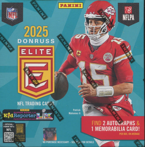 2025 Panini Donruss Elite Football Hobby, Box *RELEASES 7/25*