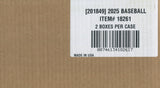 2025 Panini Flawless Baseball Hobby, 2 Box Case