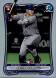 2026 Kazuma Okamoto Bowman Chrome RED LOGO REFRACTOR ROOKIE RC #28 Toronto Blue Jays