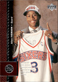 1996-97 Upper Deck Allen Iverson ROOKIE RC #91 Philadelphia 76ers 1