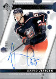 2022-23 David Jiricek Upper Deck SP Authentic FUTURE WATCH AUTOGRAPH ROOKIE 663/999 AUTO RC #151 Columbus Blue Jackets