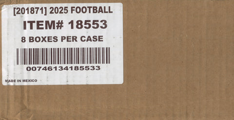 2025 Panini Donruss Football Hobby, 8 Factory Set Case