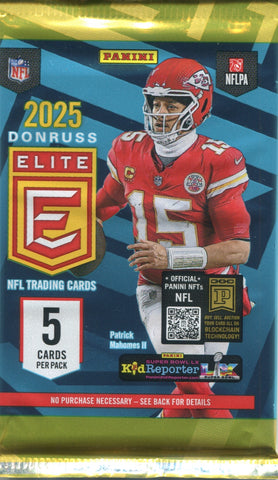 2025 Panini  Donruss Elite Football Hobby, Pack *RELEASES 7/25*