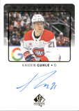 2025-26 Kaiden Guhle Upper Deck SP Authentic UD AUTHENTICS AUTOGRAPH AUTO #UDA-KG Montreal Canadiens