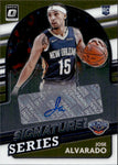 2021-22 Jose Alvarado Donruss Optic ROOKIE SIGNATURE SERIES AUTO AUTOGRAPH RC #SS-JA New Orleans Pelicans