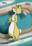 2025 Rabbit Topps Chrome Disney AQUA REFRACTOR 13/199 #145 WINNIE THE POOH