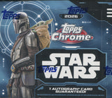 2026 Topps Star Wars Chrome Hobby, 8 Box Case