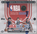 2025-26 Topps NBA Hoops Basketball Jumbo, Box *RELEASES 5/14*